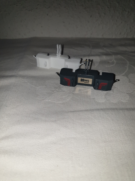 MMS Gewicht mit Unterlenker lackiert